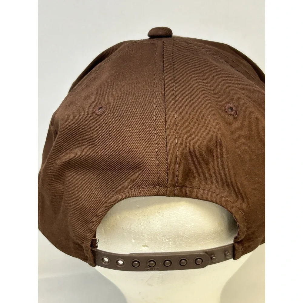 Vintage Cleveland Browns Snapback Hat Drew Pearson NFL‎ Brown Korea Bar